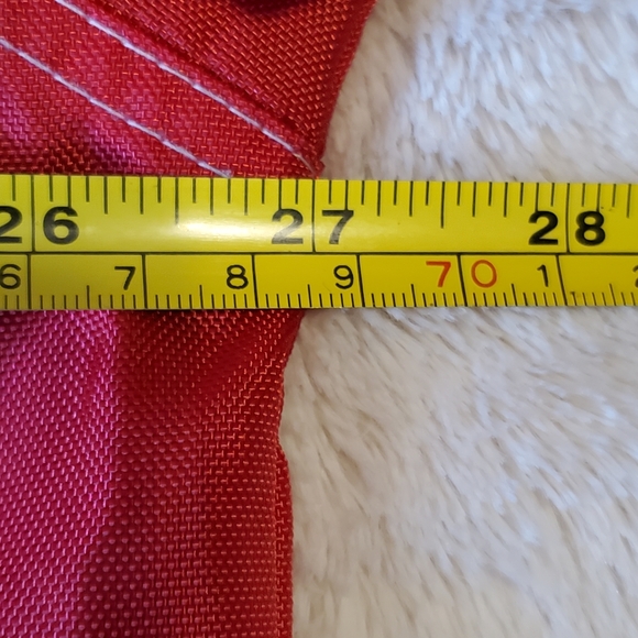 Budweiser Nylon Jacket XL Red Embroidered logos Mens Extra Large Hub-Capz - Picture 15 of 15